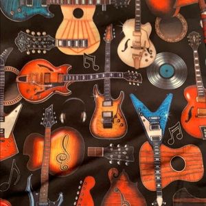 Guitar rock n roll leggings